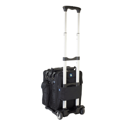 BrightLine Folding Cart with modular flight bag attached