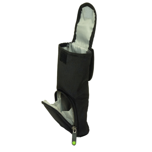BrightLine Bags FLEX Side Pocket Bravo attached to Flex Bag, open view