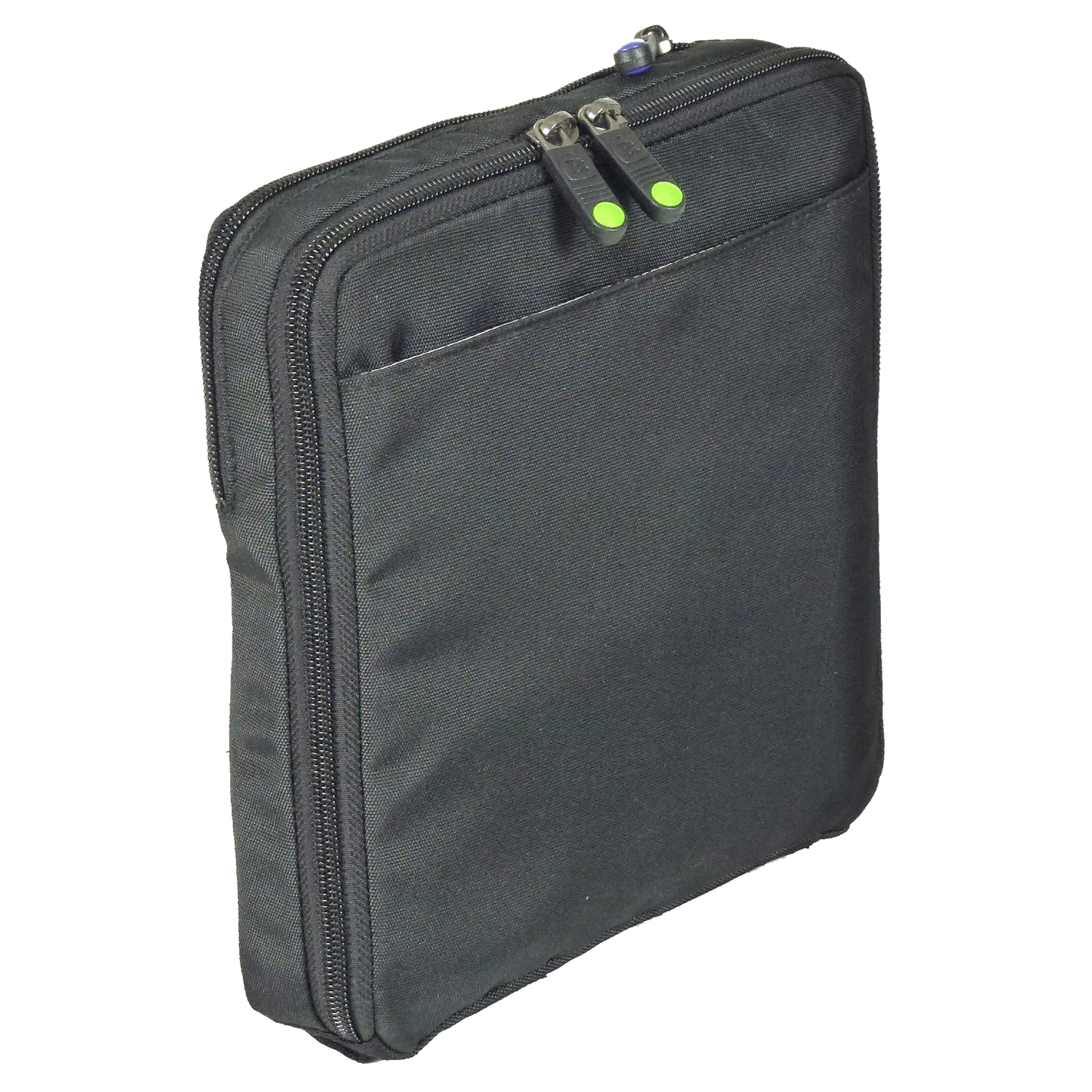 Front view of BrightLine Bags Side Pocket Delta, a double-wide FLEX storage pocket