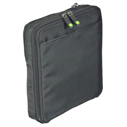 Front view of BrightLine Bags Side Pocket Delta, a double-wide FLEX storage pocket