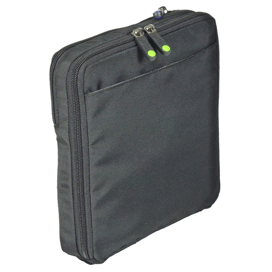 Front view of BrightLine Bags Side Pocket Delta, a double-wide FLEX storage pocket