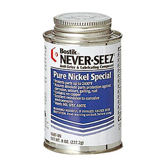 Bostik® Never-Seez® Pure Nickel Anti-Seize – 8 oz Brush-Top