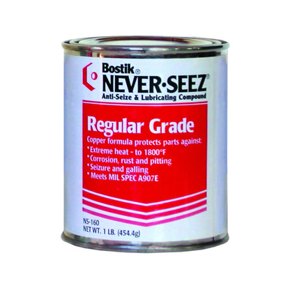 Bostik® Never-Seez® Regular Grade Anti-Seize – 1 lb Flat-Top Can