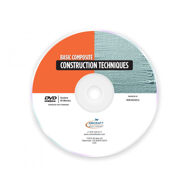 Basic Composite Construction Techniques DVD covering aircraft composite-building methods