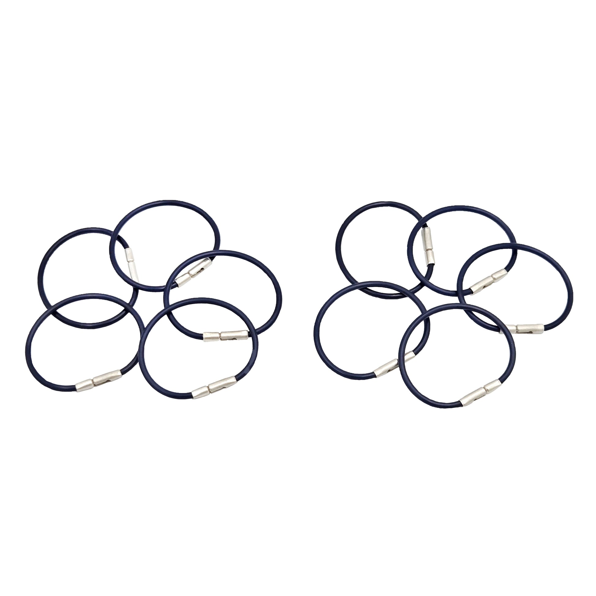 Advanced Pilot Products Flexi-Lock 1.75-inch Checklist Rings black, set of 10 - secure and reusable rings for pilot checklists