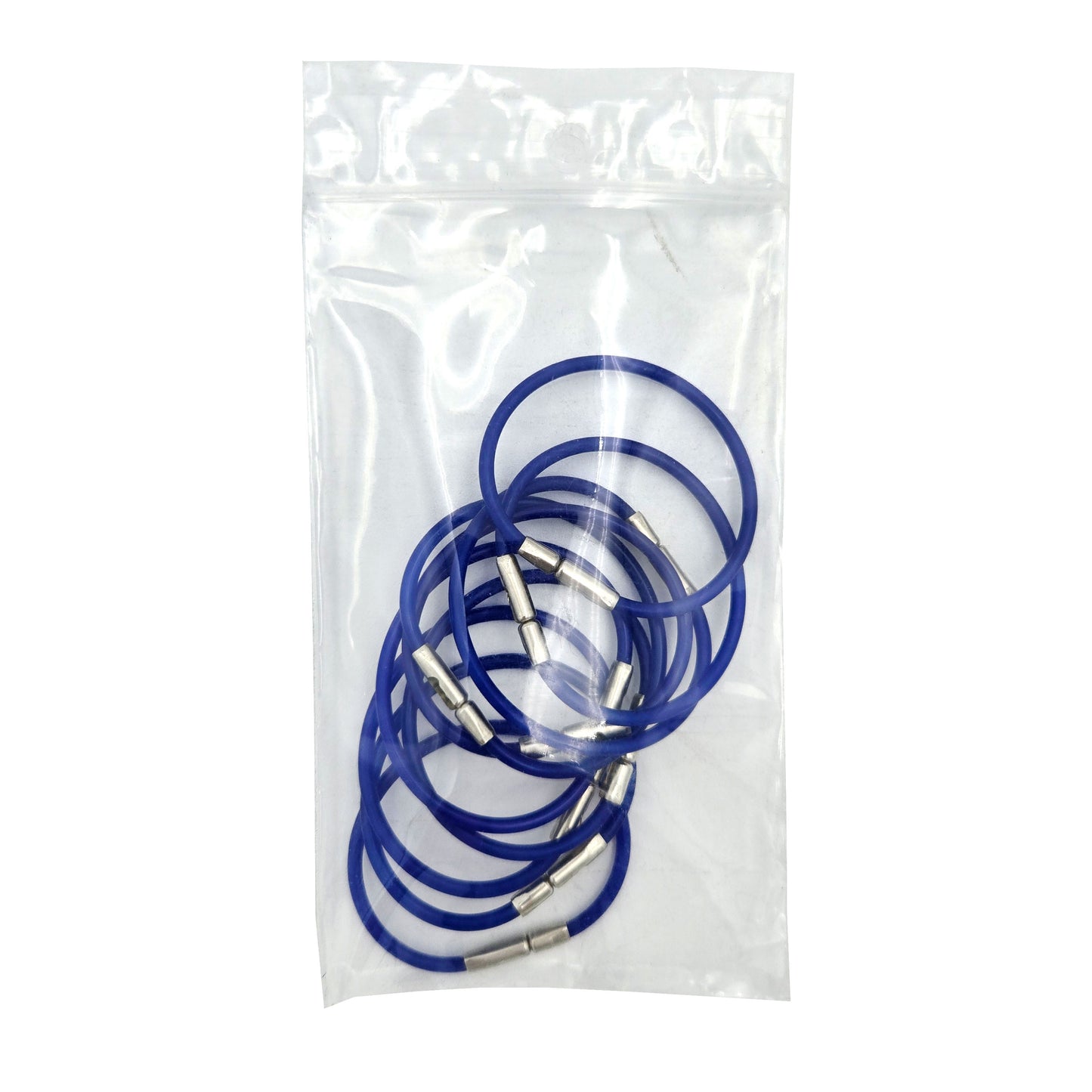 Advanced Pilot Products Flexi-Lock 1.75-inch Checklist Rings blue, packaged set of 10 - durable aviation checklist accessory