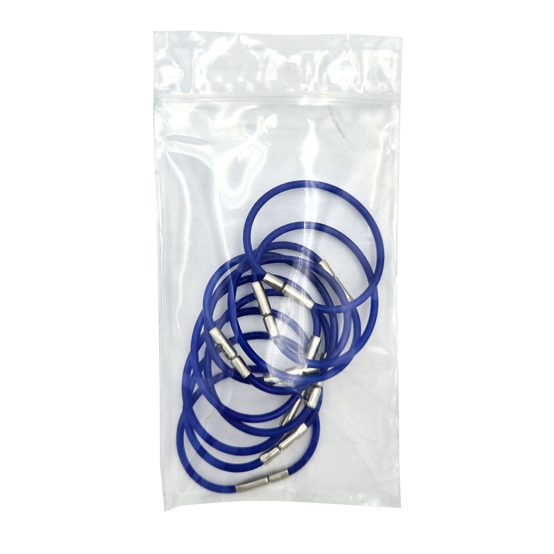 Advanced Pilot Products Flexi-Lock 1.75-inch Checklist Rings blue, packaged set of 10 - durable aviation checklist accessory