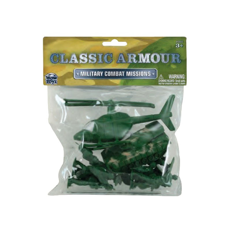 WowToyz® - Classic Armour Military Combat Missions Playset, packed