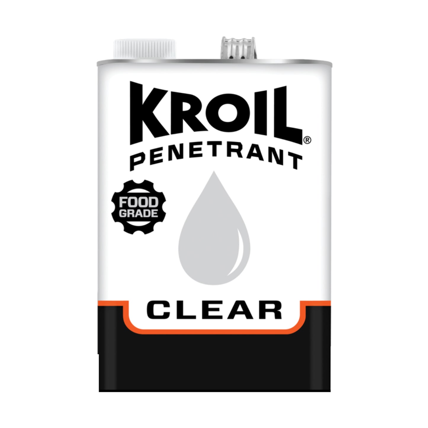 Kroil Clear® Food Grade Penetrating Oil 8oz Drip Bottle – NSF H1 Certified Food Safe Rust Penetrant and Lubricant