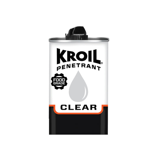 Kroil Clear® Food Grade Penetrating Oil Gallon – NSF H1 Certified Industrial Rust Penetrant and Lubricant