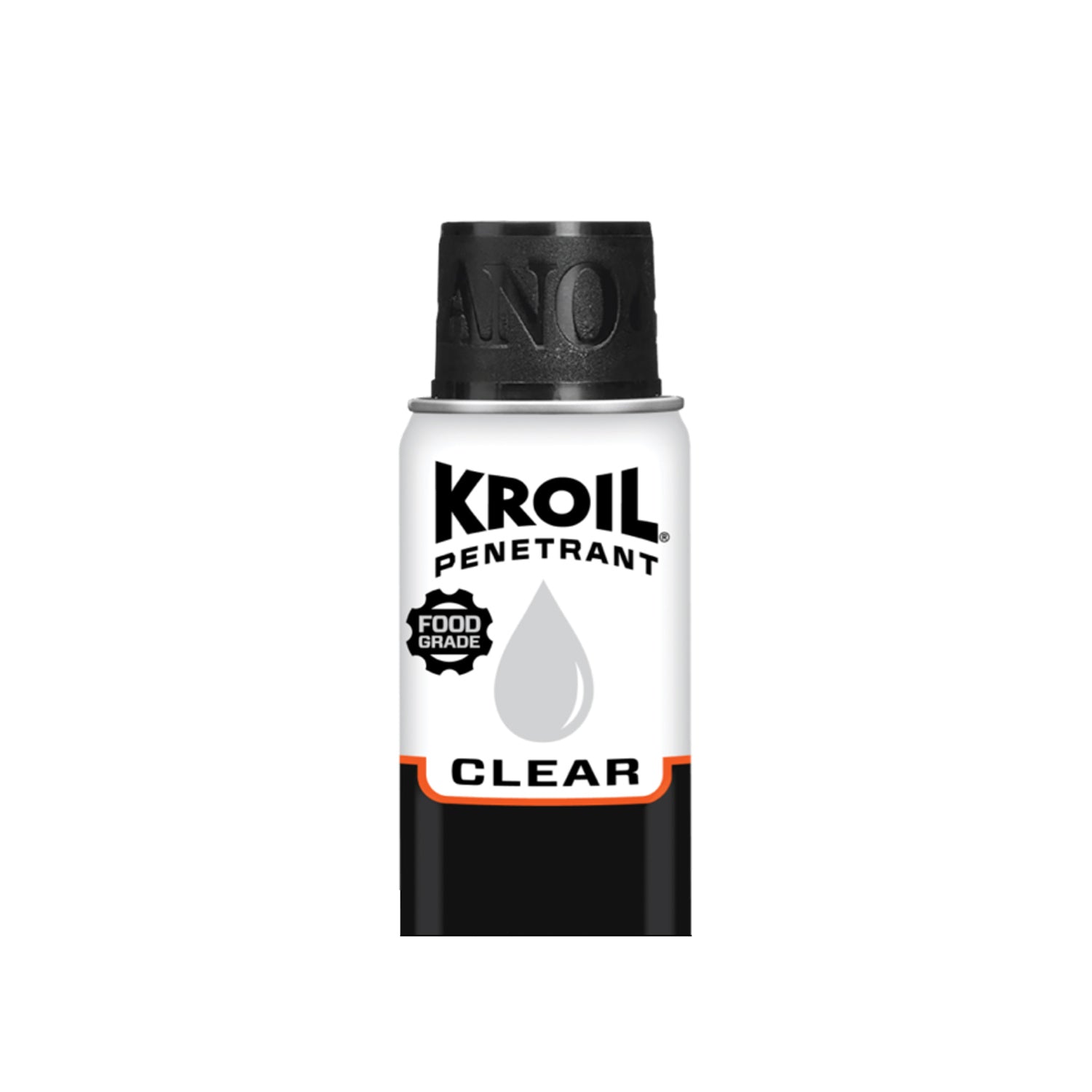 Kroil Clear® Food Grade Penetrating Oil 3oz Aerosol – NSF H1 Certified Food Safe Rust Penetrant and Lubricant