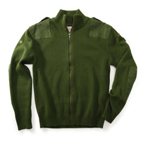 Red Canoe - Canada Field Patch Cardigan, Front