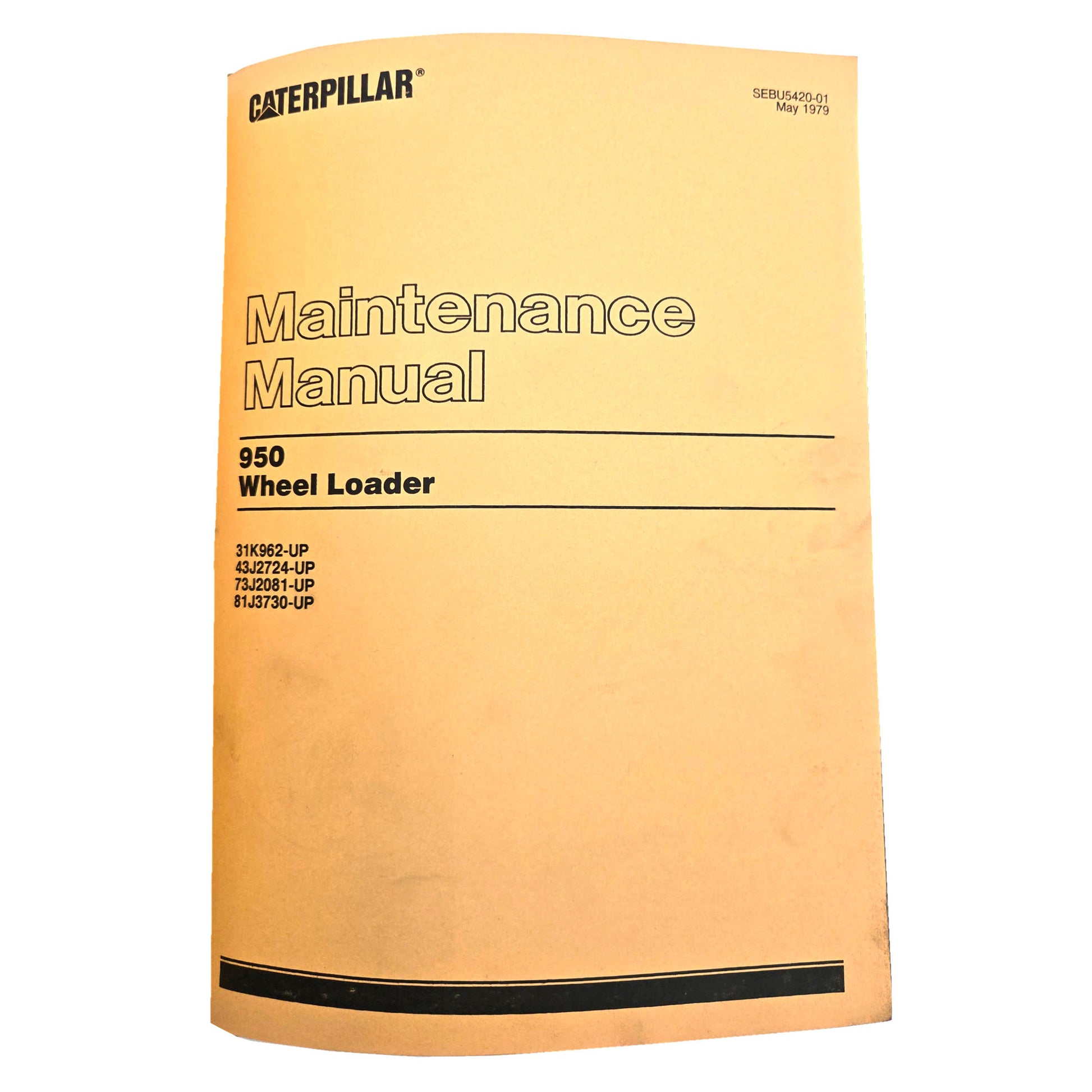 Section 5: 950 Wheel Loader: Maintenance Manual
