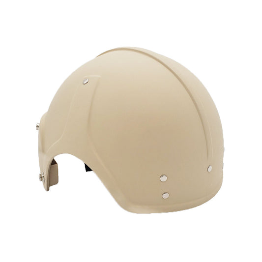 K10 helmet kit tan nylon shell for headset conversion.