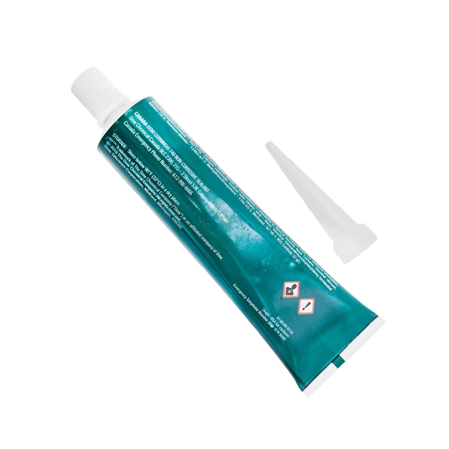 DOWSIL 748 RTV Sealant – Back Label View