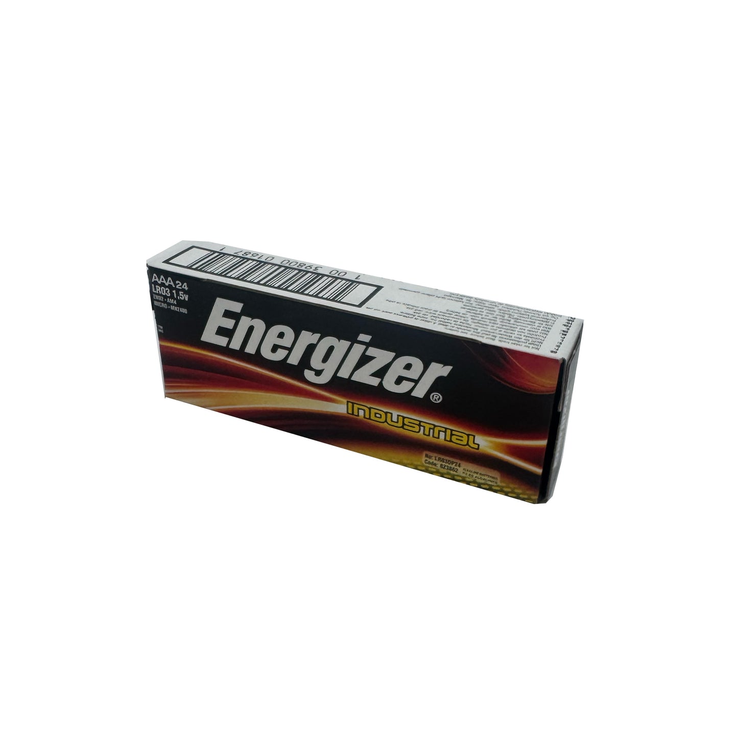 Energizer Industrial AAA Alkaline Batteries EN92 24 pack retail box