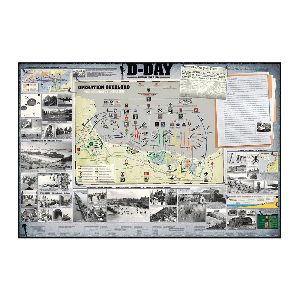 EuroGraphics D-Day Poster