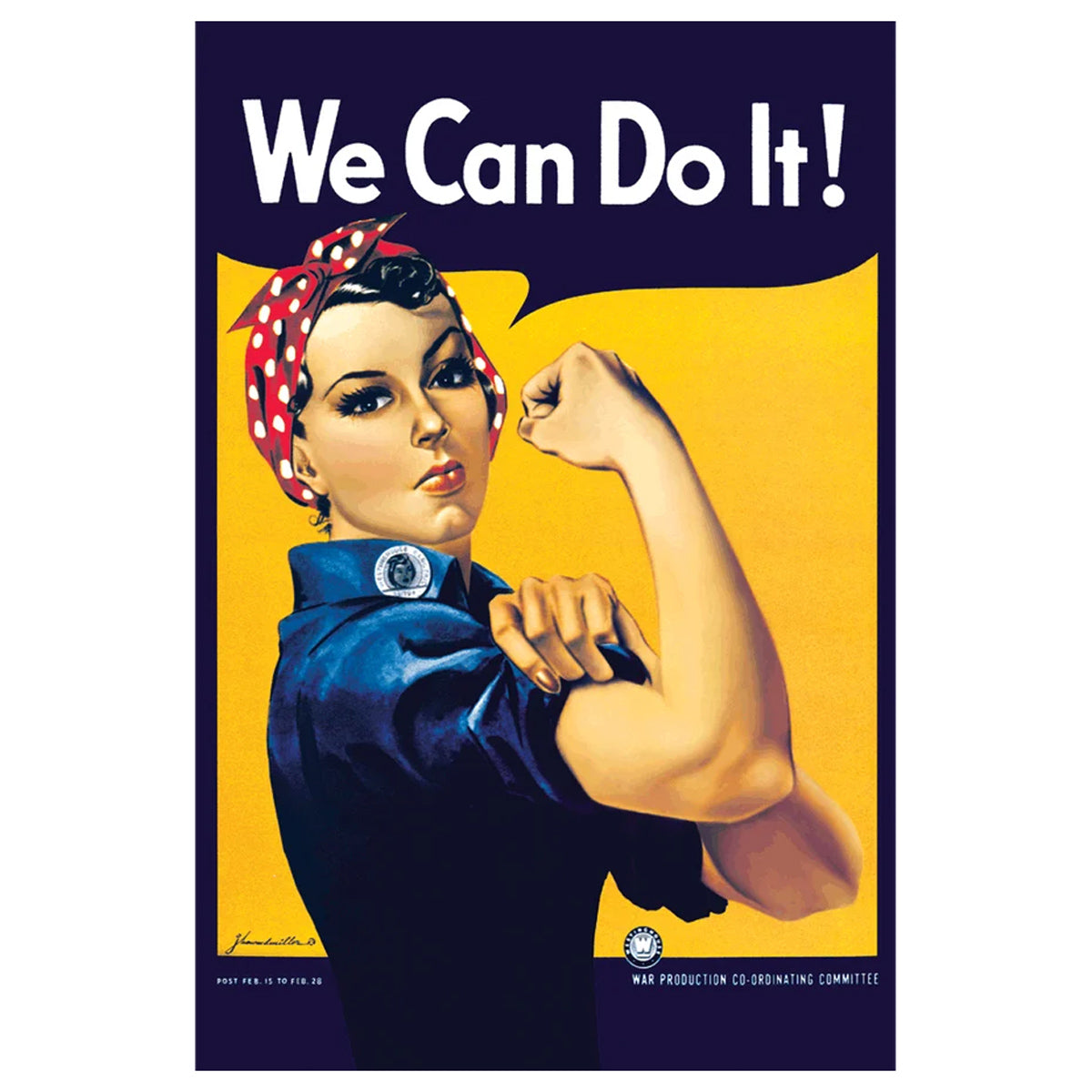 EuroGraphics Rosie the Riveter Poster