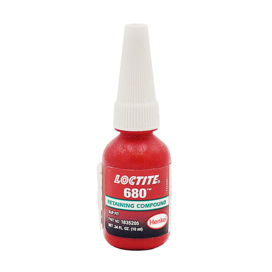 Loctite 680 retaining compound 10mL bottle P/N 1835205 for slip fit applications