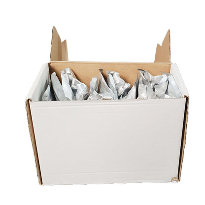 Close-up of expired FuelStat Resinae Plus Jet Fuel Test Kit label with storage instructions and expiration date February 2018.