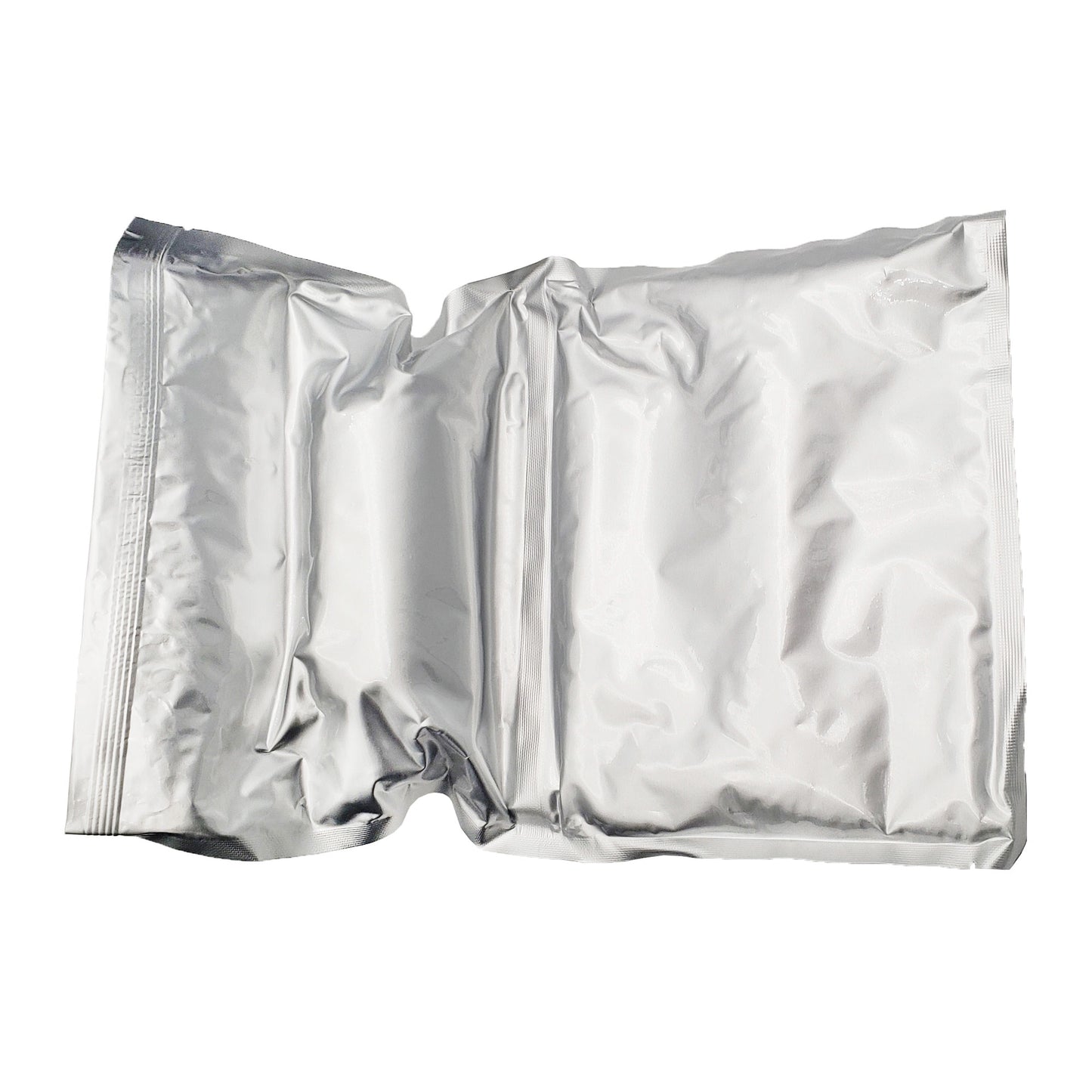 Sealed silver foil pouch of expired FuelStat Resinae Plus jet fuel test kit with product label and ConidiaBioscience logo visible.