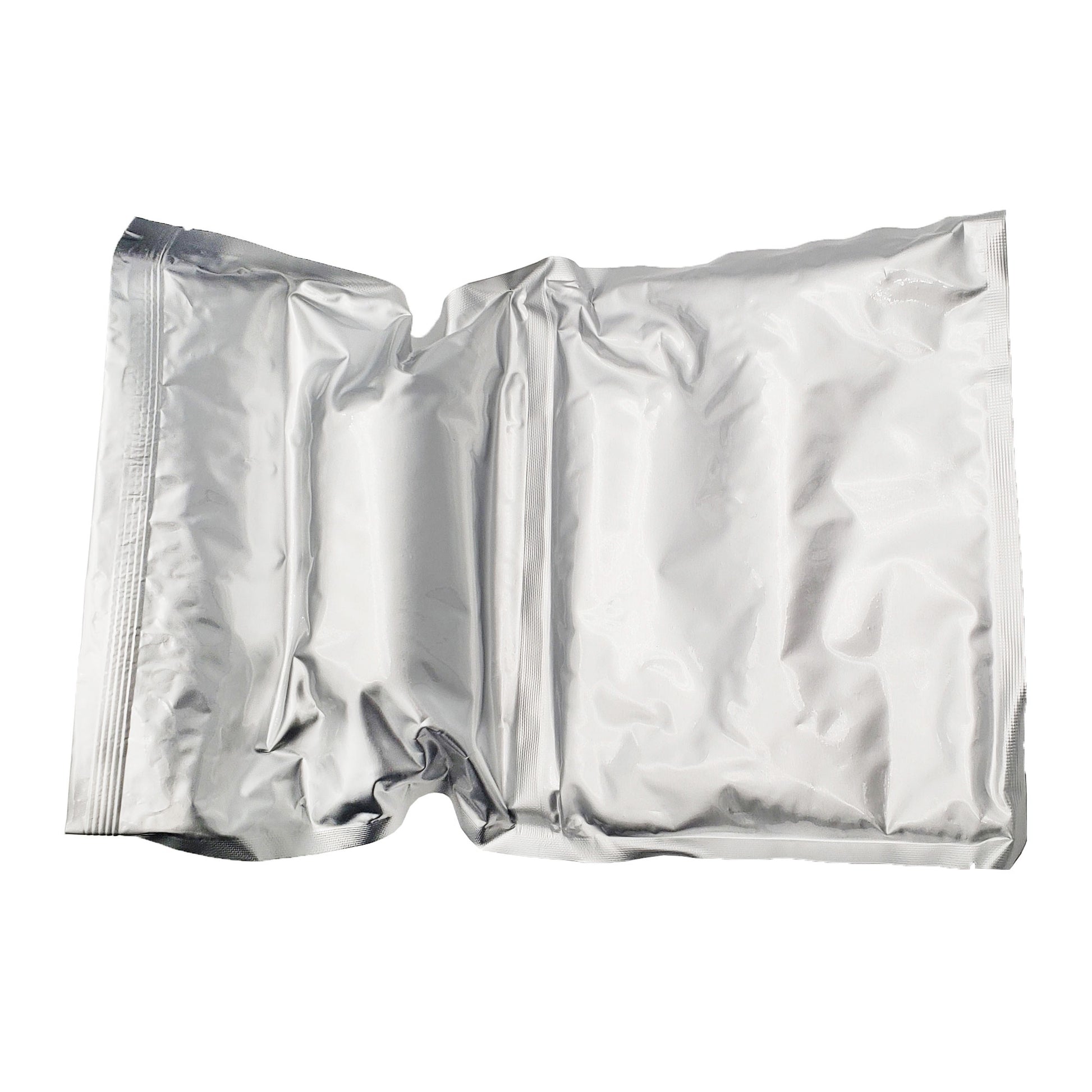 Sealed silver foil pouch of expired FuelStat Resinae Plus jet fuel test kit with product label and ConidiaBioscience logo visible.