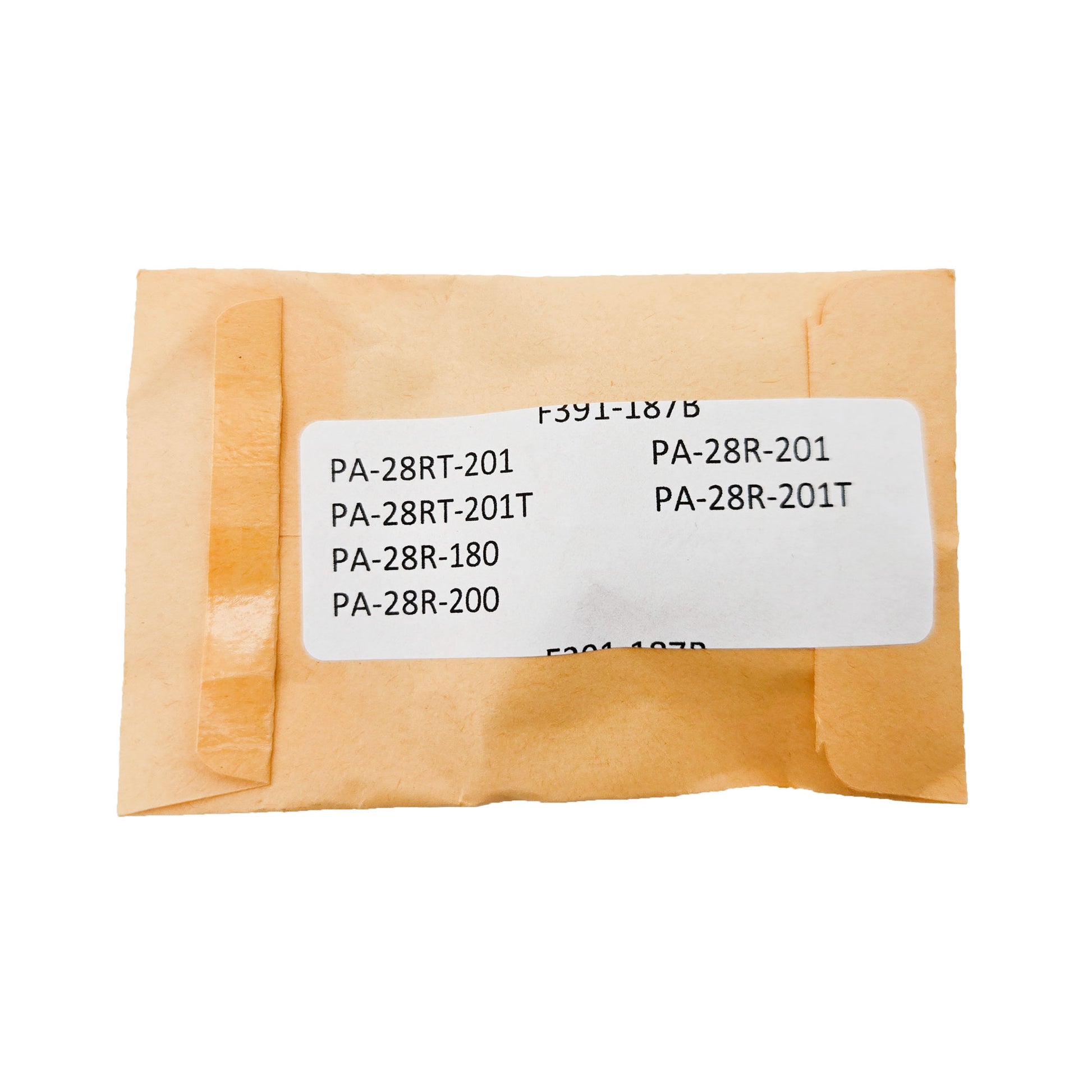 MDI Aerovalve F391-187B Brass Fuel Drain Valve – Back View Showing Threading