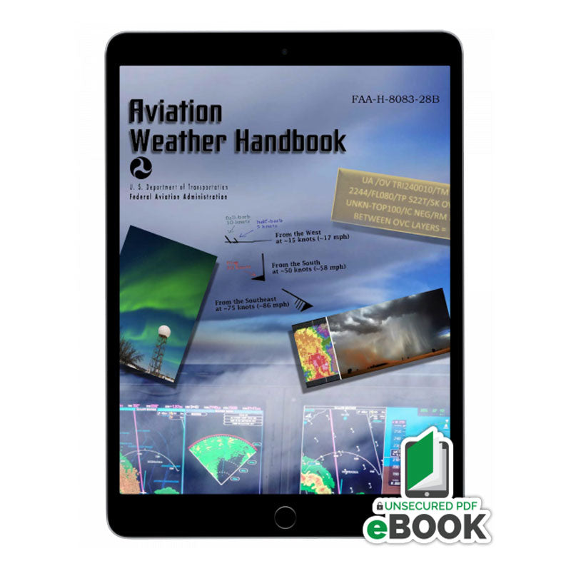 FAA Aviation Weather Handbook PDF covering aviation meteorology and FAA weather services