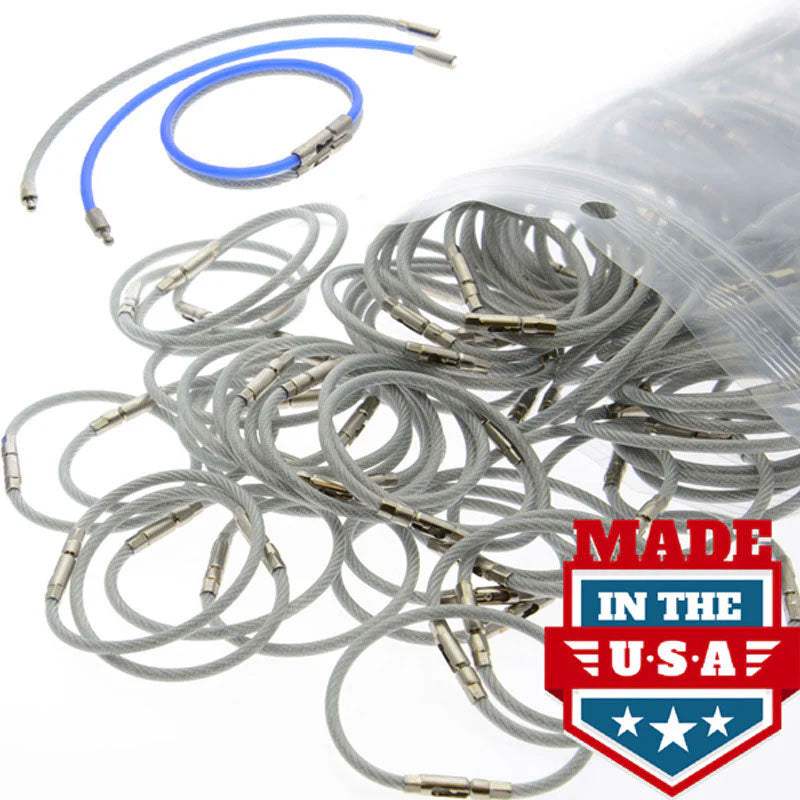 FlyBoys braided stainless steel checklist rings made in the USA
