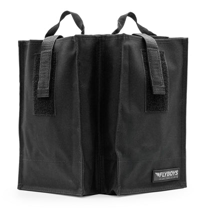 FlyBoys F-16 Viper Pubs Bag FB1016 fighter pilot publication storage bag for F-16 cockpit operations, front
