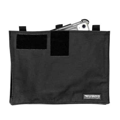 FlyBoys C-17 Console Pubs Bag FB1022 military flight crew publication storage bag for C-17A Globemaster aircraft, with phone