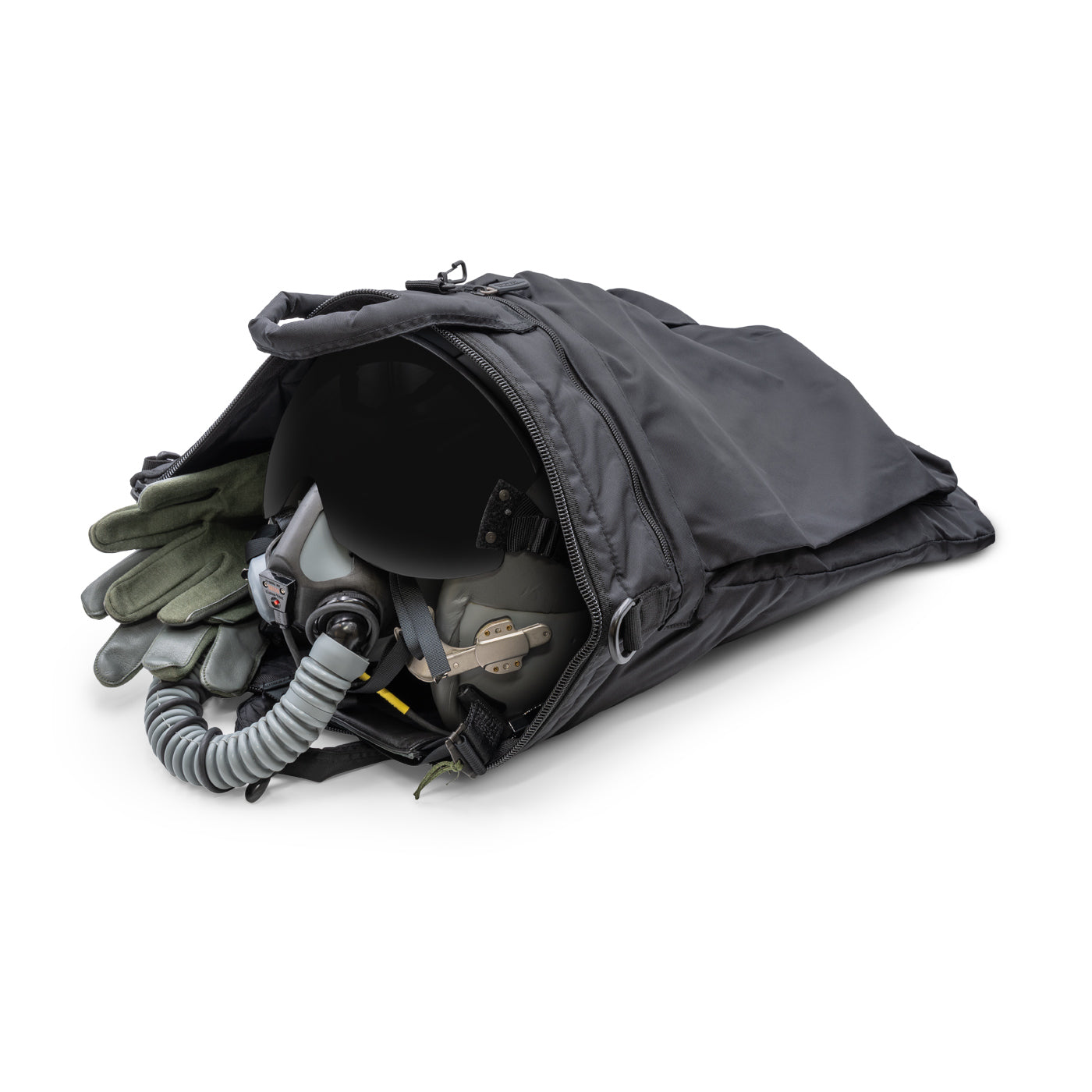 FlyBoys FODefender Jumbo Helmet Bag reinforced shoulder strap attachment detail