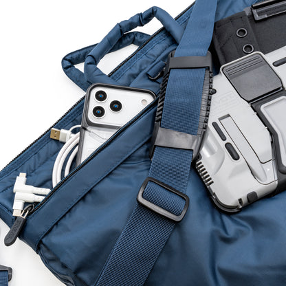 FlyBoys FODefender Jumbo Helmet Bag adjustable shoulder strap and attachment hardware