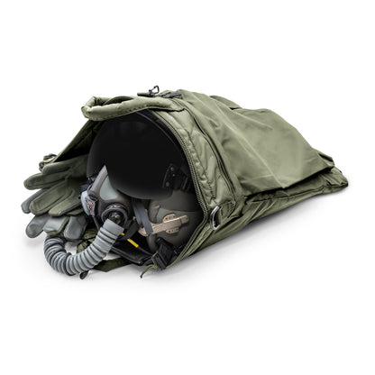 FlyBoys FODefender Jumbo Helmet Bag navy blue helmet storage compartment