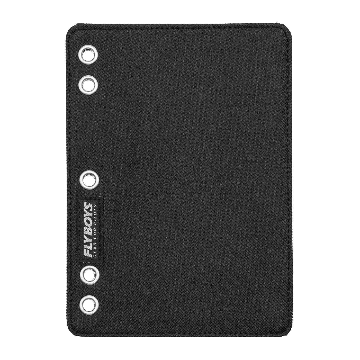 FlyBoys Heavy-Duty 5 x 8 pilot checklist cover black aviation checklist binder cover