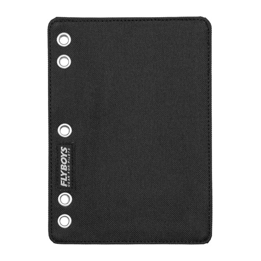 FlyBoys Heavy-Duty 5 x 8 pilot checklist cover black aviation checklist binder cover