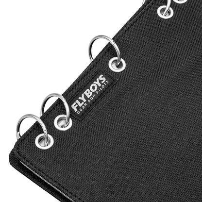 FlyBoys 5 x 8 pilot checklist cover ring binding detail for aviation checklist organization