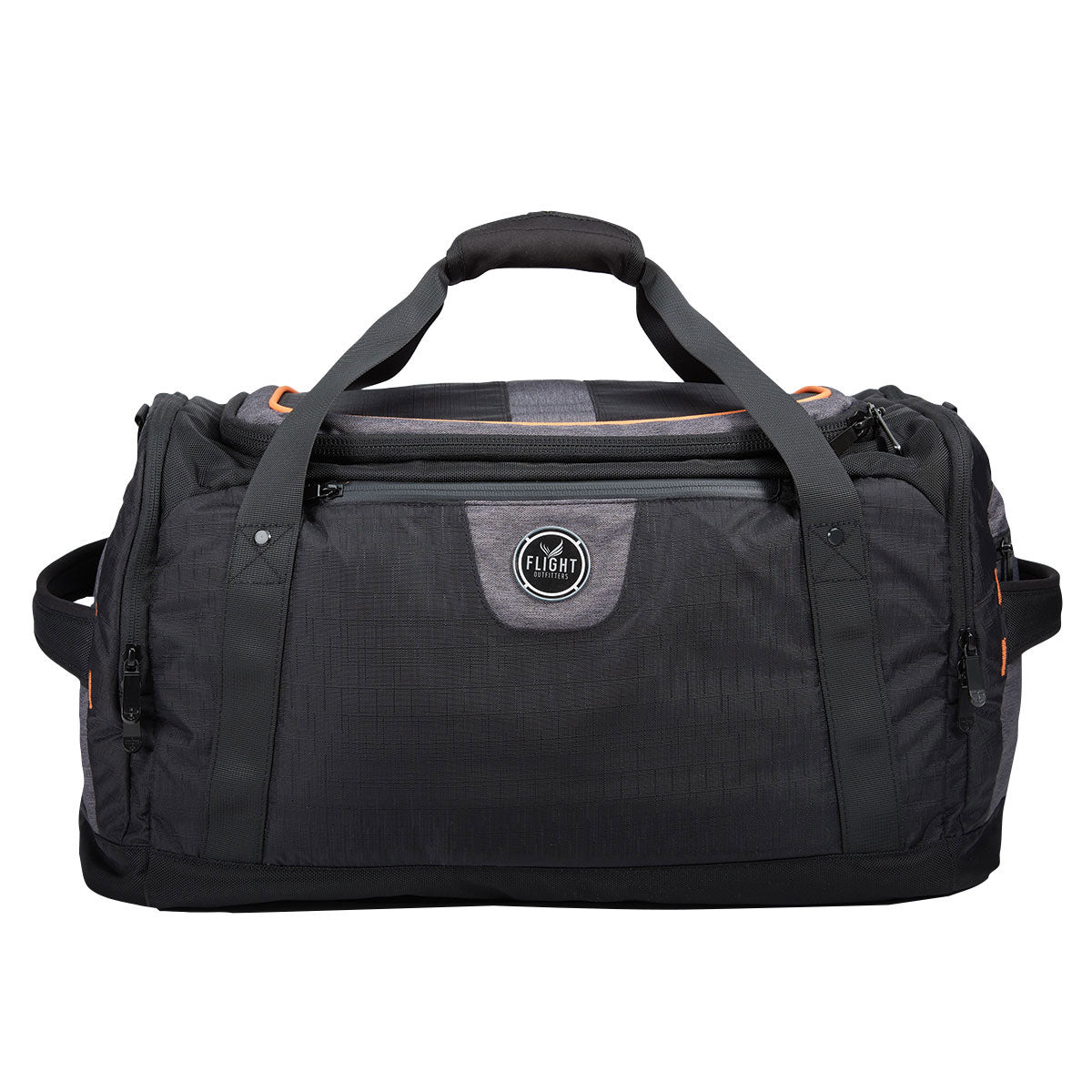 Front view of Flight Outfitters Crew Duffel Bag