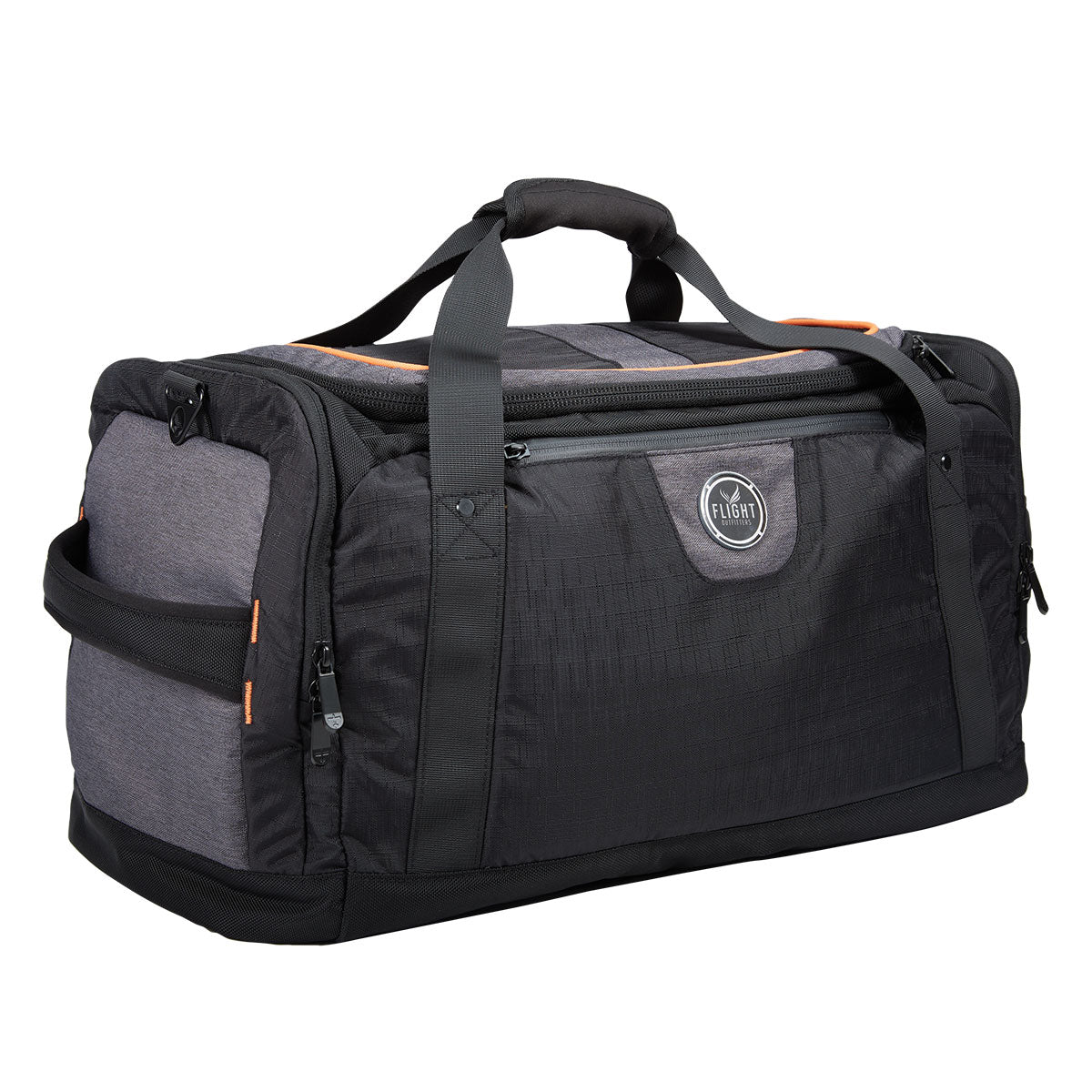 Left angle view of Flight Outfitters Crew Duffel Bag