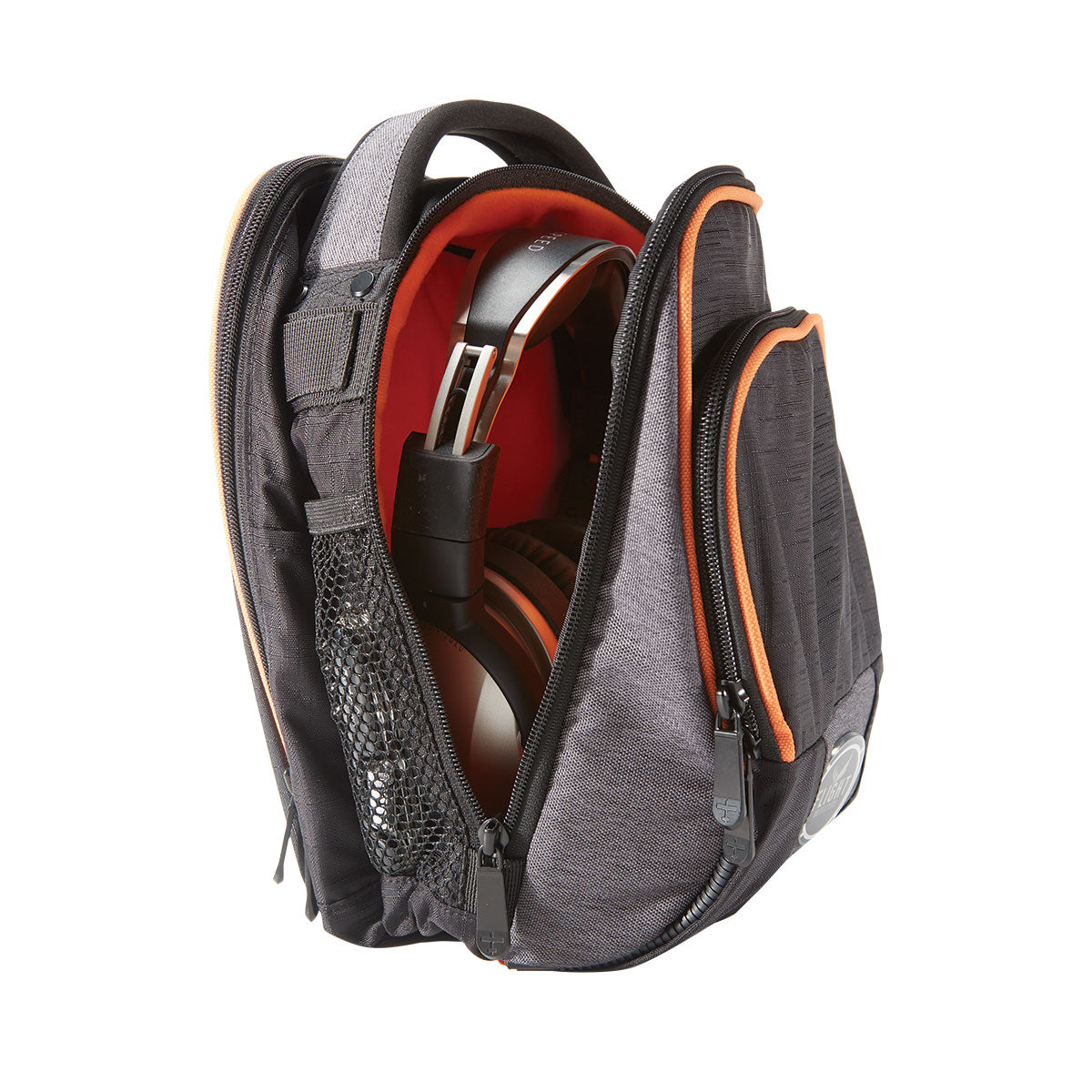 Flight Outfitters Lift Mini 2.0 flight bag showing headset compartment