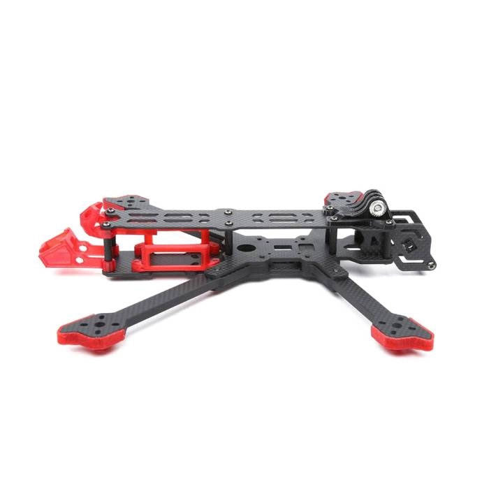 Side profile of assembled iFlight Chimera6 DC frame showing low-deck design