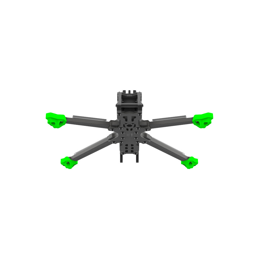 Bottom View of iFlight Nazgul Evoque F6 V2 Frame Kit with Arms Spread