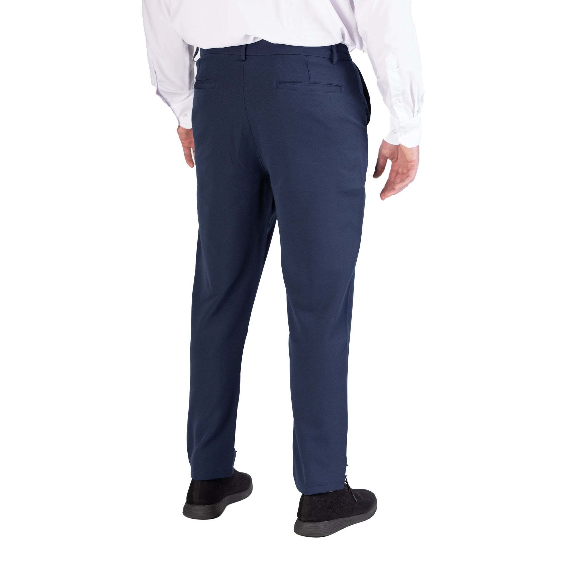 Flight - Athletic Fit Pilot Uniform Pants, Blue Back