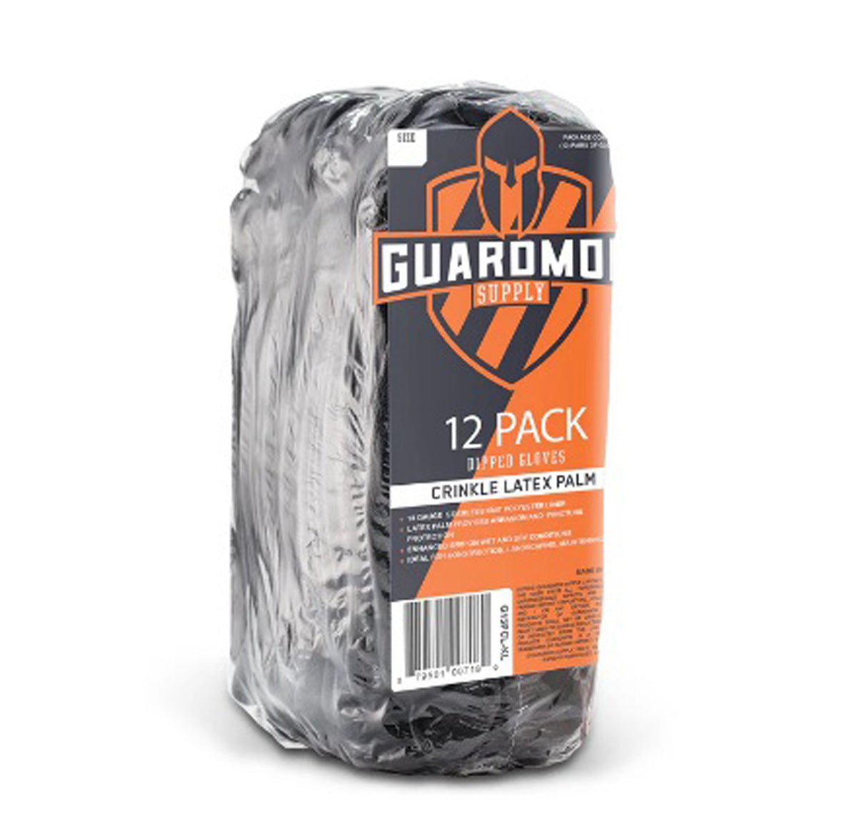 Lift - CRINKLE Latex Palm Polyester Knit Gloves, 12 Pack
