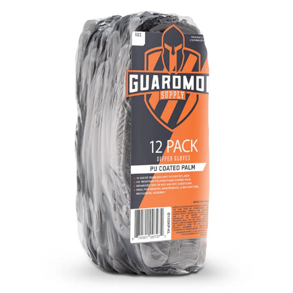 Lift - Polyester Knit Gloves with PU Palm, 12 Pack