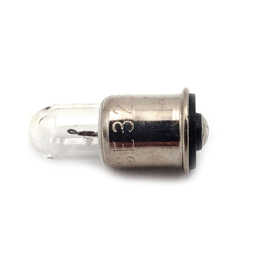 GE Incandescent Lamp 6V 1W 328 28546 – Side View with Bulb Pointed Left and Visible Etching