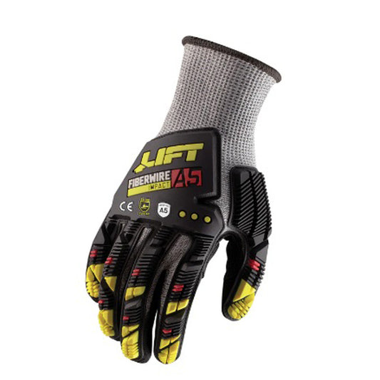 Lift - FIBERWIRE A5 Impact Resistant Gloves with Crinkle Latex Palm