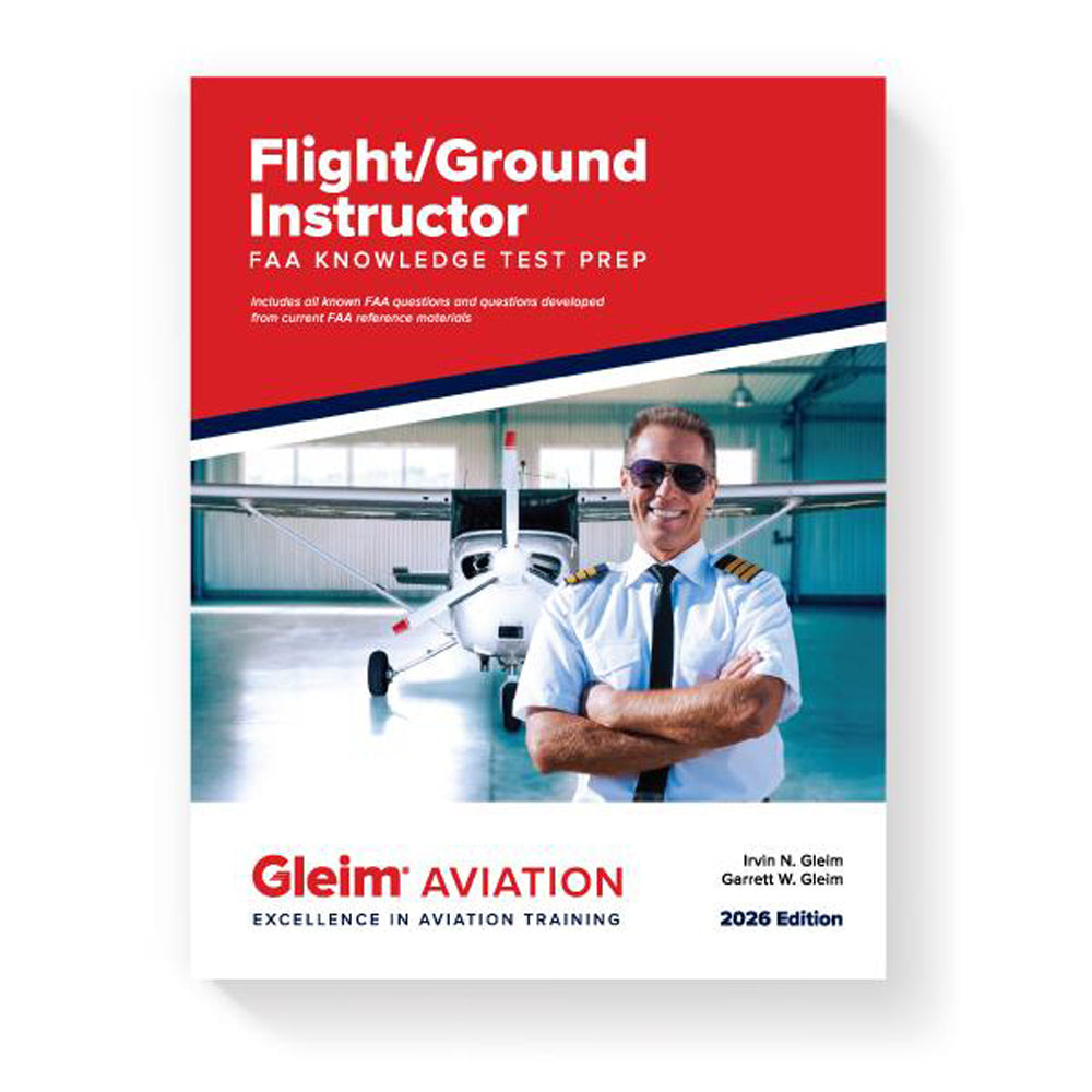 Gleim Flight & Ground Instructor FAA Test Prep 2026