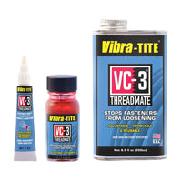 Vibra-Tite 213 VC-3 Threadmate grouping manufacturer photo - advanced reusable threadlocker for vibration resistance