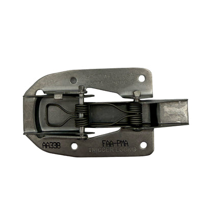 Hartwell H-5000-2-064-102 aircraft flush latch showing trigger and latch assembly